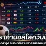 ราคาบอลโลกวันนี้